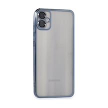 Samsung Galaxy Uyumlu, A05 Kılıf Lensli Silikon - Lacivert