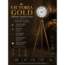 Victoria Gold Tripod Ayaklı Saat