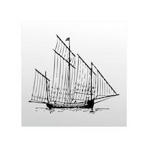 Folyo Sticker Gemi 160cm Uzunluk Siyah