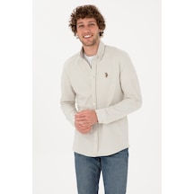 U.s. Polo Assn. Erkek Ekru Gömlek Örme 50315877-vr019 Ecru