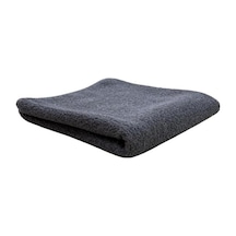 Kuaförler İçin Yüksek Emici A Kalite Baş Havlusu 90x50 Cm Gri Siyah