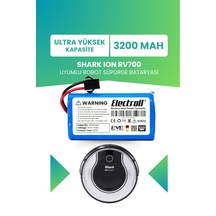 Shark Ion Rv700 Uyumlu Batarya 3200mah