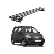 Venüs Toyota Yaris Verso 1999-2005 Uyumlu Gri Ara Atkı Port Bagaj Tavan Barı