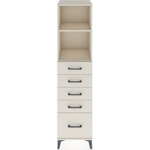 Hyperion Dolap 2 Raflı 5 Çekmeceli 44x44x182 Aytaşı-aytaşı Aytaşı