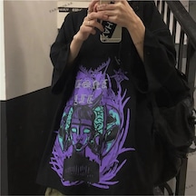 Adrift Y2k Unisex Harajuka Anime Retro Kawai Kuromi T-shirt Kod Rertr Tarzsokak 6731 Beyaz