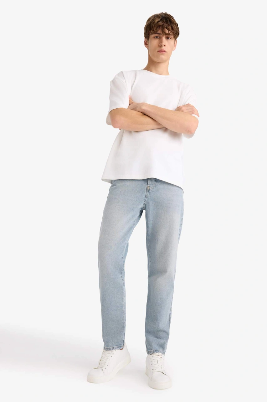 Defacto Relax Tapered Fit Dar Paça Jean Pantolon F8402ax25aunm90 -nm90 Defacto Relax Tapered Fit Dar Paça Jean Pantolon F8402ax25aunm90 -nm90