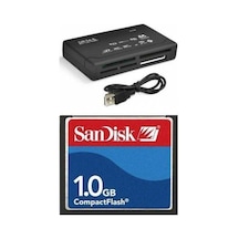 Pmr 1 Gb Compact Flash Sandisk Hafıza Kartı - Usb 2.0 Cf Kart Okuyucu