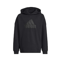 Adidas U Fi Logo Hd Çocuk Günlük Sweatshirts Hr6301 Siyah 001