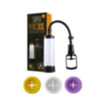 Truva Shop Penis Xxl 22 Cm Penis Vakum Pompası + 3 Renk Silikon Başlık