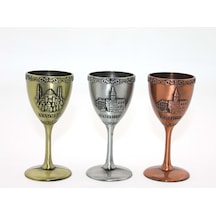 Metal İstanbul Yöresel Kadeh Bardak