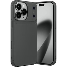 Durukar Apple, Uyumlu iPhone 17 Pro Auto Focus Karbon Kapak - Gri