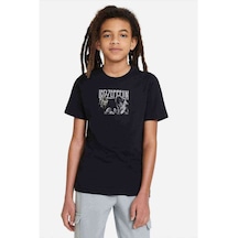 Led Zeppelin Grup Baskılı Unisex Çocuk Siyah T-Shirt