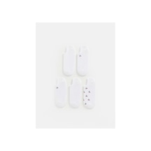 Lc Waikiki Alıta Cıty Farkıyla Lcw Dream Ekru Desenli 5'li Paket Kadın Sneaker Çorap Ekru - 925654225 Ekru