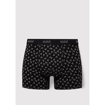 Mavi - Siyah Boxer 0911049-900