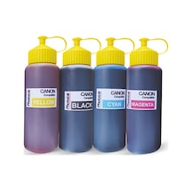 Canon G2400 İçin 4 Renk 500Ml Photoink Mürekkep