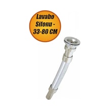 Krom Kaplama Körüklü Lavabo Sifonu 33-80 Cm. Diğer
