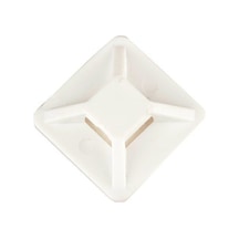 Çetsan Yapışkanlı Kroşe 28X28 Mm-100 Adet Kablo Bağı Kroşesi Yapı