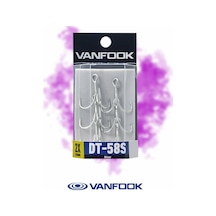 Vanfook Ft-58s Treble Silver Üçlü İğne No: 8