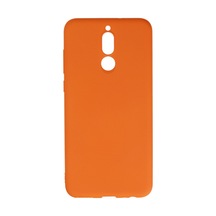 Mate 10 Lite Kılıf Nano İçi Kadife Silikon - Turuncu Bz8683140257941