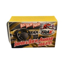 Trax Yağlı Deri Torpido Tampon Parlatıcı Sünger