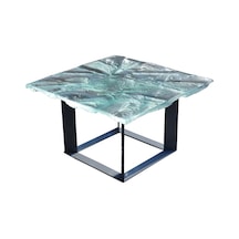 Cam Sehpa Ayağı İnce Kare Tasarım Sehpa Ayağı