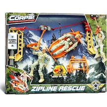 Zipline Rescue Asker Oyun Seti