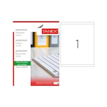 Tanex Lazer Laser Yazıcı Etiketi Tw-2100 210X280MM