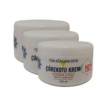 Corex Çörek Otu Kremi Vıpxof:051 3ad Büyük Boy X 200 Ml Ag.ri Kremi / 3 Adet Vücut Bakım Kremi