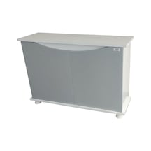 Kanki Pet 100 Cm Mdf Kp1000125gr Flex Gri Kapaklı Akvaryum Sehpası 100x31x69 Cm