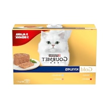 85 Gr Kıyılmış Tavuk Etli Yaş Kedi Maması, Multipack 12 Al 9 Öde 100 G
