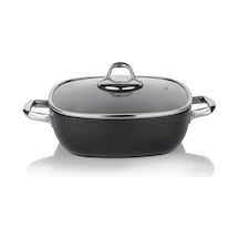 Schafer Gastronomıe 28 CM Master Granit İndüksiyon Basık Tencere