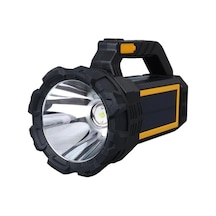 Powermaster Mx-w5190-p50 Solar Şarjlı El Feneri Uzun Mesafe Işıldak Siyah