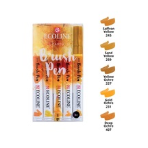 Talens Ecoline Brush Pen Setler 5Li Toprak Tonlar