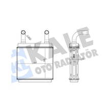 KALORİFER RADYATÖRÜ PEUGEOT KARSAN JEST EURO 6 0482821AB KR0010090
