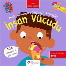 İnsan Vücudu- Minik Uzmanlara Kocaman Kelimeler İki Dilli Türkçe-ingilizce