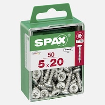 Spax Yuvarlak Başla Galvaniz 5x20 Diğer