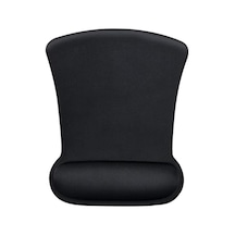Ergocomfort Bilek Destekli Mouse Pad Ergonomik Mouse Altlığı Kaymaz Taban Bilek Koruyucu Bilgisayar Ofis Oyuncu Mousepad Siyah