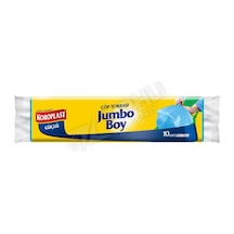 4 Adet Koroplast Çöp Torbası Güçlü Jumbo Boy 10 Lu