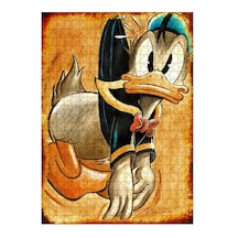 Tablomega Ahşap Mdf Puzzle Yapboz Retro Donald Duck