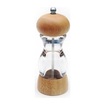 Famee Kitchen Bambu Tuz Karabiber Öğütücü - 15x6 Cm Renkli