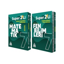 Örnek Akademi 7.sınıf Süper İkili Matematik Ve Fen Bilimleri Seti 2 Kitap