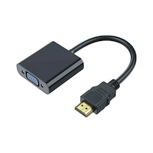 Enkado Ekd-hv10 Hdmı To Vga Aktif Çevirici Adaptör 3.5mm Ses Çıkışlı Full Hd