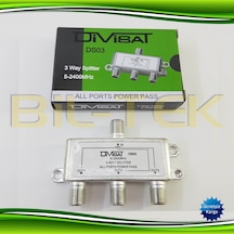 Divisat 1 Giriş 3 Çıkış 1/3 Splitter 5-2400