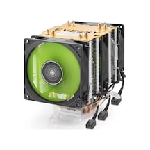 NODAR ND2605 CPU İşlemci Kule Tipi Soğutucu Üç Fanlı Bakır 6 Borulu