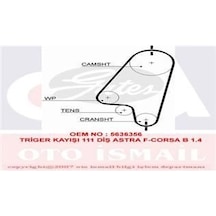GATES 5310XS TRIGER EKSANTRIK KAYISI ASTRA F G VECTRA A B CORSA A
