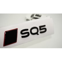 Dk Tuning Sq5 2025+ Bagaj Siyah Yazı Logo Arma Audi İle Uyumlu Bagaj Arma