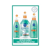 Derma Skin Clear Sivilce Karşıtı Yüz Temizleme Jeli 150ml, Makyaj Temizleme Suyu 400ml Ve Tonik200ml