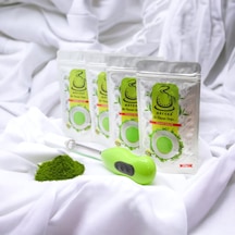 En Yeşil Çay Karadeniz Matcha Çayı 4 x 50 G + Elektronik Mikser + Pil 2'li