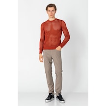 Erkek Fit File Örgülü Bisiklet Yaka Rahat Triko 001 Erkek Fit File Örgülü Bisiklet Yaka Rahat Triko 001