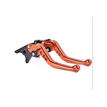 KTM MOTOSİKLET MANET SETİ KISA SPOR SAĞ-SOL TURUNCU
